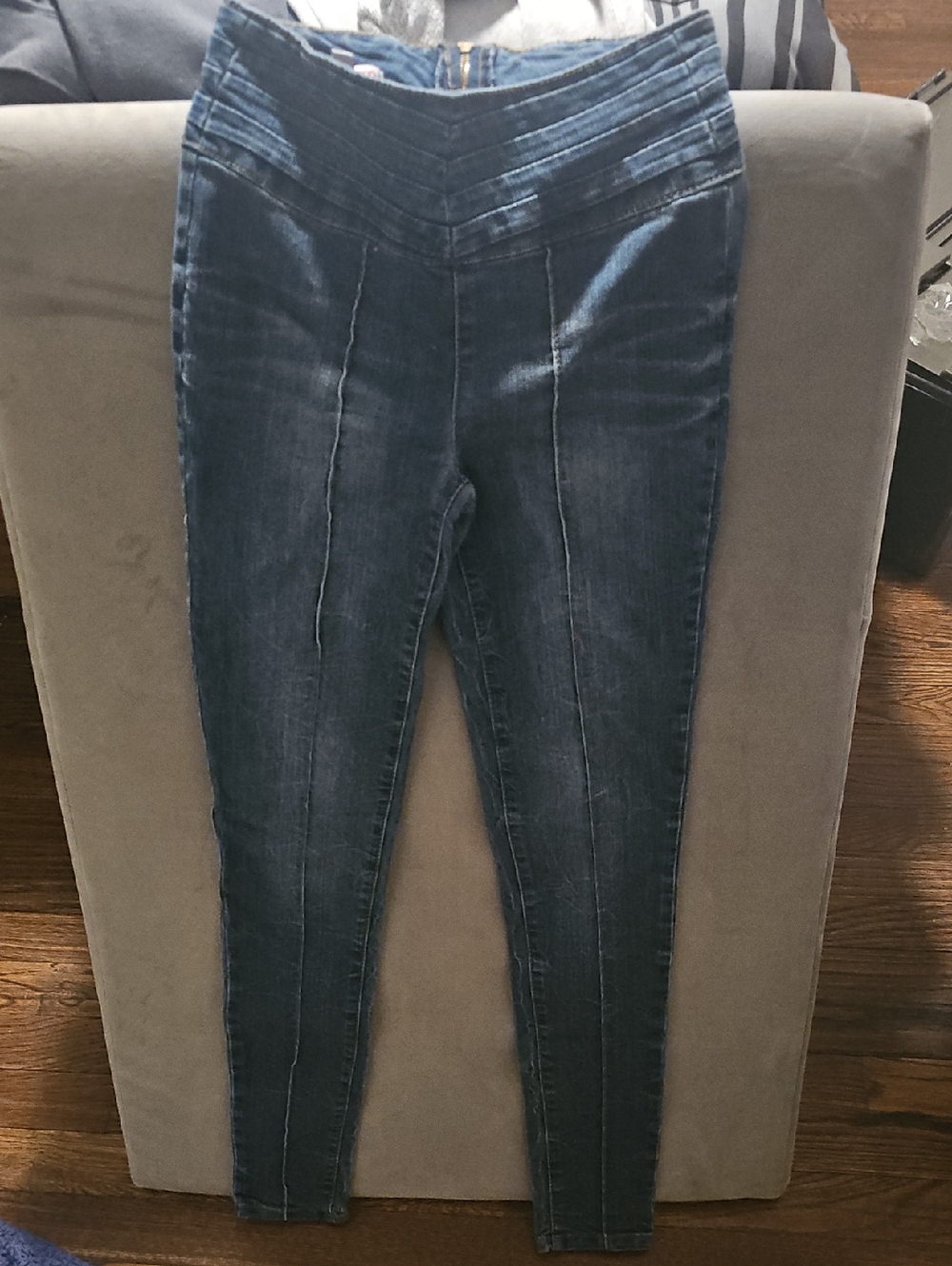 Y2K BONGO Dark Blue High-Waist Women's Jeans